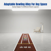 Bowling Alley Mat, For Kids & Adults, Indoor Outdoor Activity, Portable