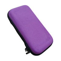 Essential Oil Storage Case Woven Look Essential Oil Carrying Case Rectangular Hard Shell Organizer