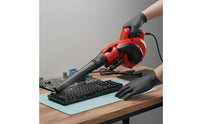 Strong Airflow Computer Cleaning Blower Turbine Fan Design High Power Dust Blower Ergonomic Handle for Garage