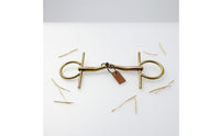 Full Cheek Bit Stainless Steel Bit with Cheek Guards Sturdy Tack for Equestrians, Horse Training