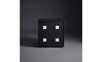 Storage Cabinet with Compartments Solid Wood Modular Cabinet Oak Square Storage Organizer for Living Room, Bedroom, Reading Corner