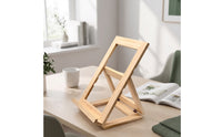 Wooden Desktop Easel Lightweight Small Tabletop Easel Space Saving Display Stand for Artists, Cafe Owners