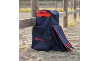 Multi Compartment Riding Bag Heavy Duty Equestrian Helmet Bag gearResistant for Travel, Stable