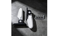 Aluminum Alloy Footrest Peg Non-Slip Foldable Bike Peg Space-Saving Vehicle Accessory
