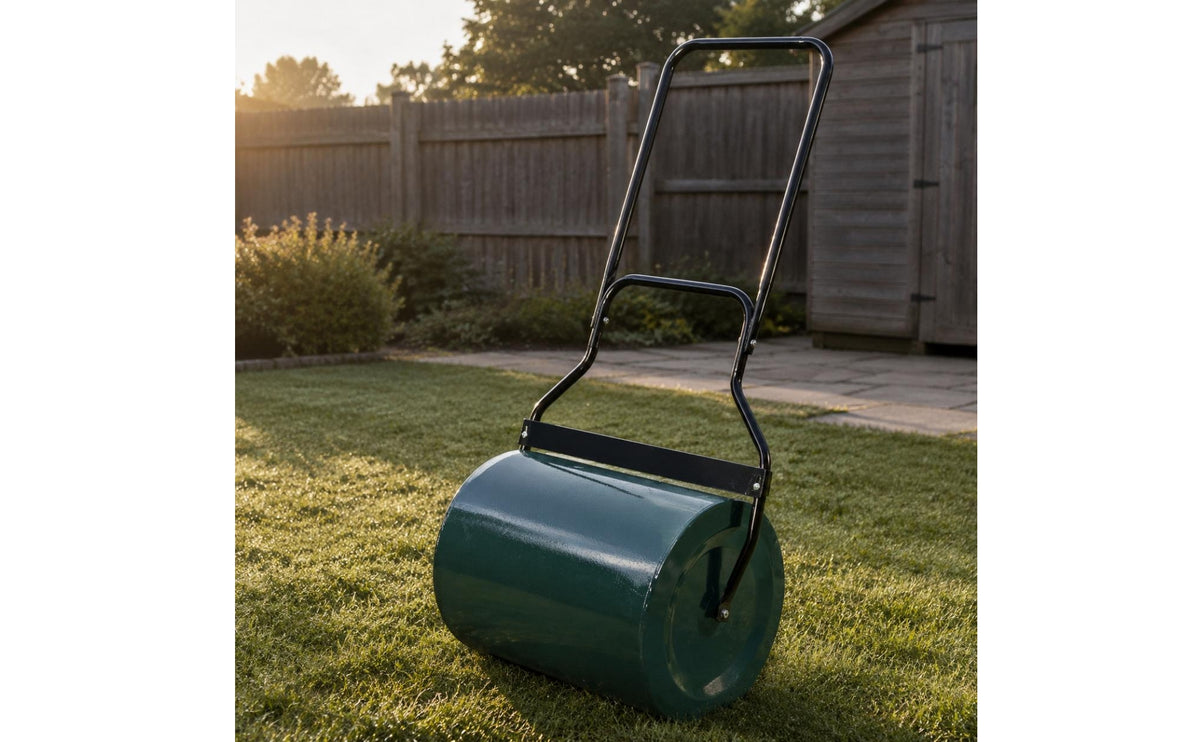 Easy to Use Hand Push Lawn Roller Factory Direct Metal Lawn Roller Lightweight Garden Tool Long-Lasting for Gardeners, Landscapers, Outdoor