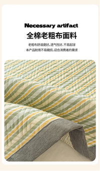 宿舍专用加厚纯棉老粗布薄床垫90x190软垫子全棉学生单人褥子床单