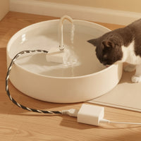 USB Cat Drinking Fountain Pump Easy Installation Cat Water Fountain Pump Compatible Submersible