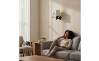 Speaker Wall Mount Bracket Rotating Speaker Bracket with Adjustable Arm Heavy-Duty Stable for Audiophiles, Home Theater