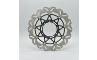 Flexibly Mounted Disc Brake Rotor Wet and Dry Flexibly Mounted Brake Rotor Fast Ventilation Hardware for Trail Riding