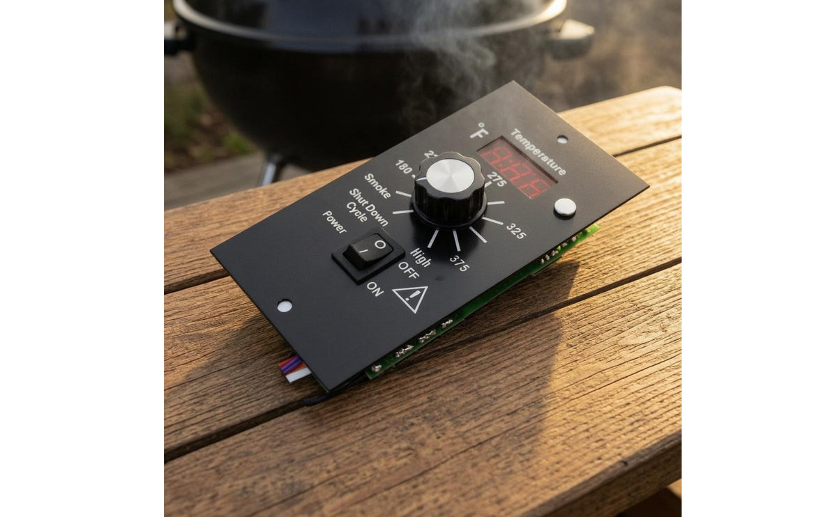 Grill Controller Rotary Knob Digital Grill Controller Rocker Switch Barbecue Unit Control Board