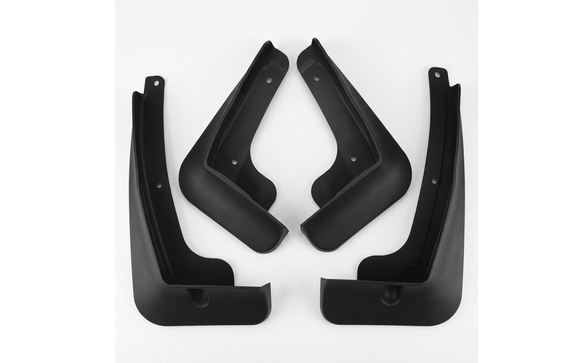 4 Pieces Vehicle-Specific Mudguard Set | guarding, Mud Flaps with Mounting Holes, for Wheel Arch