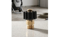 Pressure Washer Swivel Connector Brass Pressure Washer Swivel Fitting with O-Seal Seal 360-Degree Anti-Kink