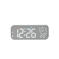 LED Desk LED Desk Clock Blue Light Strip Tabletop Decor Rounded Corners