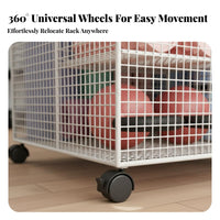 Exercise Mat Storage Rack With Wheels Rolling Fitness Storage Rack Portable Rolling Fitness Equipment Cart for Living Room