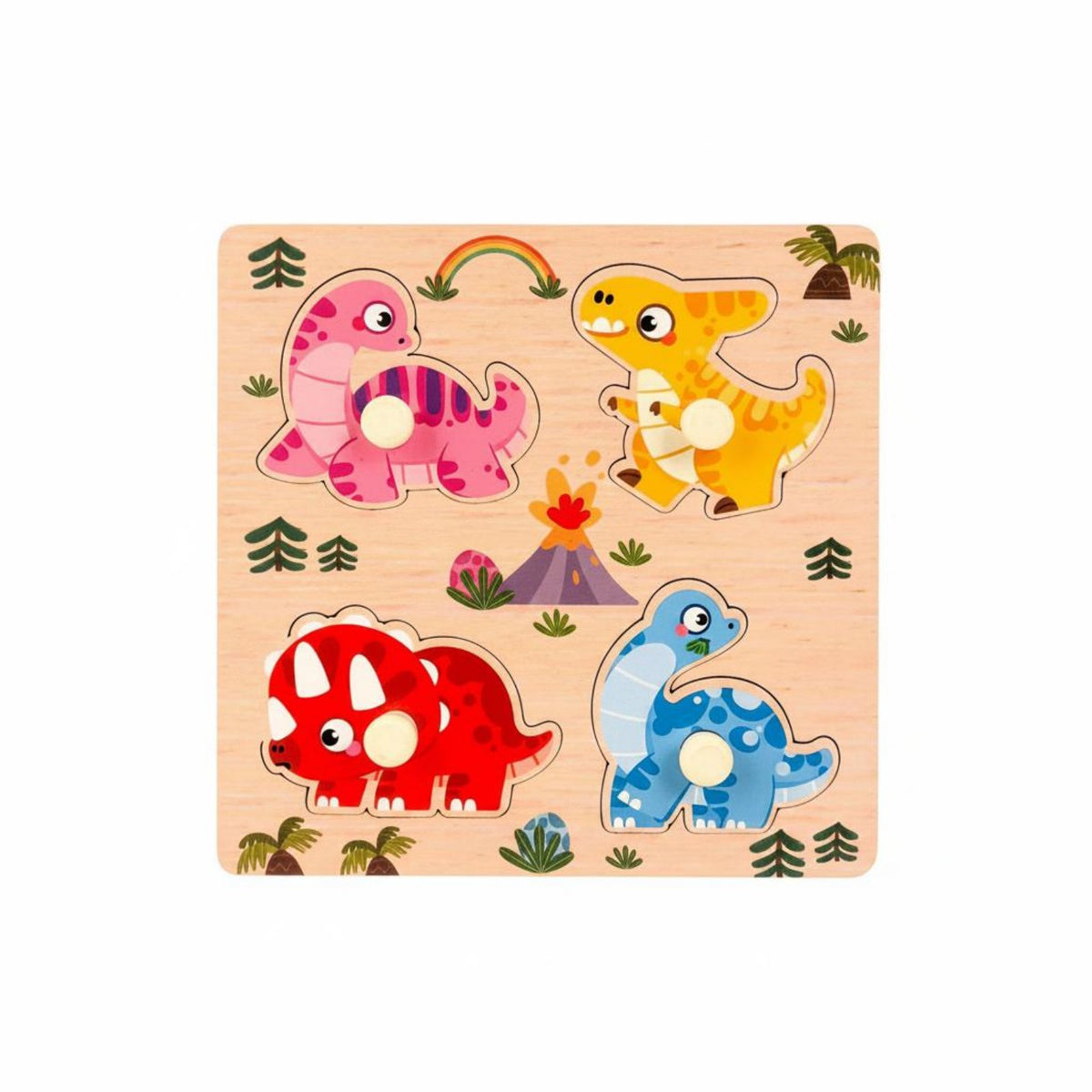 Easy to Grip Wooden Peg Game Educational Creature Shape Wooden Game Safe and Long-Lasting for Kindergarten
