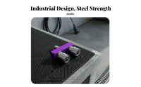 Stainless Steel Double Nozzle Pressure Washer Tip 2-in-1 Water Nozzle for Car Washing
