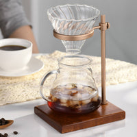 Aluminum Alloy Frame Coffee Dripper Stand Minimalist Design Pour-over Coffee Stand for Office Pantry