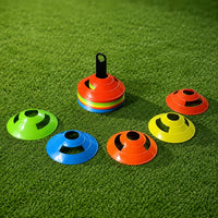 New Windproof Hollow Soccer Training Cones, Obstacle Markers for Basketball Taekwondo Agility Drills