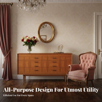 expandableable Design Retractable Corner Dressing Table Ample Storage Corner Vanity Set Modern design Bedroom Furniture Rounded Edges for Women, Homeowners, Adults, Small Space, Apartment