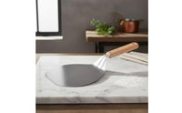 Pizza Peel with Wooden Handle Stainless Steel Pizza Peel Metal for Oven Transfer