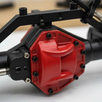 Wireless Controllable 1/10 Scale Crawler Axle Set Upgrade Part RC Car Differential Lock Axles for Rock Crawling, Away-Road