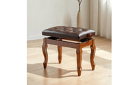 Piano Bench with Adjustable Height Tufted Piano Bench Comfortable for Students