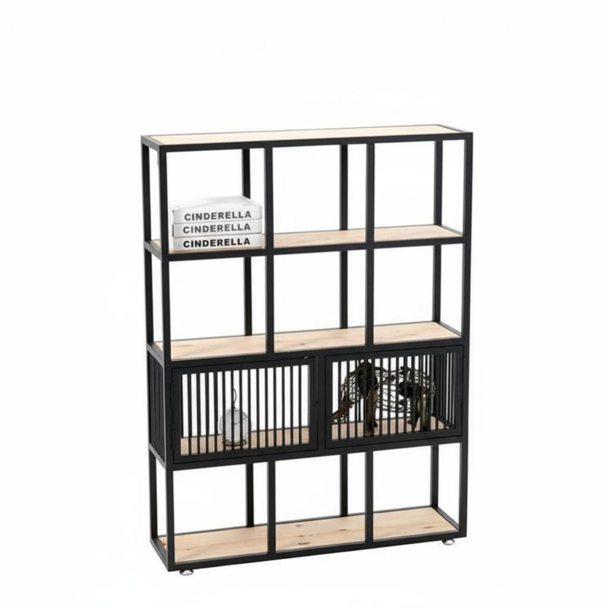 Modern Minimalist Design Modular Cube Organizer Multi-Functional Room Divider Versatile Display Rack Large Capacity for Apartment Dwellers, Homeowners, Office Workers, Restaurant, Bedroom