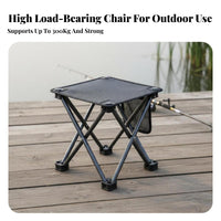 Miniature foldable Stool Lightweight Folding Seat Easy to Carry small Design for Campers, Anglers, Camping, Outdoor, trip