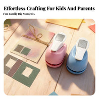 Labor-Saving Decorative Hole Punch Child Friendly DIY Paper Shape Puncher Easy to Use for Children, Crafters, Card Making, School Projects