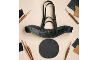2 Pieces P-Shaped Handbag Body Contrast Stitching Curved Handbag Body Fashion Accessory Stitched Perimeter Wide Accessible Top