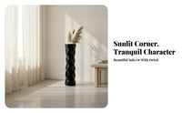 Modern Tall Floor Vase | Stable Freestanding Base, Narrow Opening for Floor Vase, Living Room