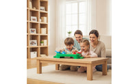Spring-Loaded Frog Bean Game Interactive Jumping Frog Game Family Toy with Launcher Smooth for Children, Toddlers, Tabletop, Playroom, Classroom