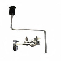 2 Pieces Adjustable Double Rod Clamp Long-Lasting Drum Extension Clamp Sturdy Music Hardware Heavy Duty for Drummers, Stage Performance