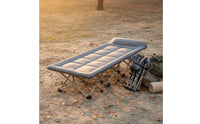 Multi-Functional Office Rest Bed Easy Storage Single Folding Cot Heavy Duty Portable Sleeping Cot Breathable Material for Camping, Travel