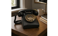 Plug and Play Retro Rotary Wheel Telephone Decorative Piece Vintage Telephone Gift Idea for Hotel Owners