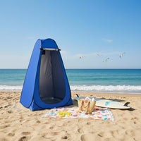 Multi-Functional Portable Privacy Tent Includes Carry Bag Quick-Setup Privacy Tent Waterproof Outdoor Changing Room Spacious Interior for Beachgoers, Campers, Fishermen, Beach, Road Trips, Fishing, Photoshoots