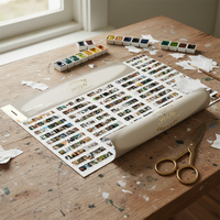 2026 Tear-Off Daily Calendar Planner with DIY Material Stickers and Study Plan Tracker