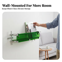 Concealed Book shelf Minimalist Design Wall Shelf Floating Effect for Homeowners