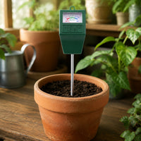Analog Soil Moisture Meter Lightweight Soil Moisture Tester Portable Measuring Instrument Compact for Gardeners, Plant Lovers, Growers