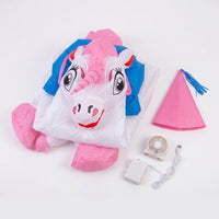 Inflatable Unicorn Pegasus Ride-On Costume for Halloween & Parties