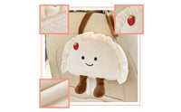Cute Soft Fabric Tissue Holder Quilted Car Tissue Holder Decorative Organizer Soft for Drivers