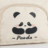 Panda School Pencil Case, Large Capacity Pen Bag, Cute Stationery Organizer, Korean Pencil Pouch, Art Student Supplies