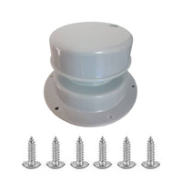 Easy Installation RV Roof Dome Exhaust Cover Long-Lasting Ventilation Pipe Cover Resistant Recreational Vehicle Roof Pipe Cap Universal Fit for Boat Owners