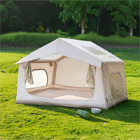Inflatable Tent Waterproof Cabin Tent Oxford Material for Campers, Families, Camping, Weekend Getaways