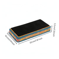 Jewelry Display Tray Velvet Jewelry Tray with Fabric Top for Vanity