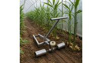 gingers Planting Tool Welded Metal Soil Covering Tool Industrial Finish