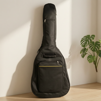 41-inch Acoustic Guitar Gig Bag, Padded Waterproof Oxford Cloth with 5mm Cotton Lining