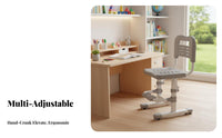Ergonomic Design Adjustable Posture Chair Grows with Child Adjustable Posture Seat Stable Frame children's Furniture Padded Cushion for Students, Teens, Parents, School, Study Room, Home, Bedroom