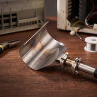 Curved Thermal Torch Heat Guard Compact Torch Heat Deflector Guard Safe Efficient for Welders, Appliance Repair