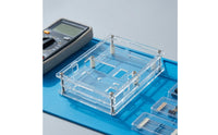 Component Testing Device Semiconductor Tester Case Easy Assembly Clear Shielded Shell for Component Testing Device Clear Acrylic Enclosure